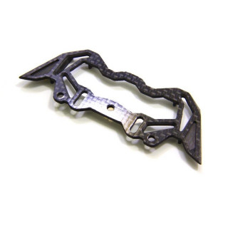 スリークバンパー艶有りフィン付き [HK2087] - スーパーラジコン