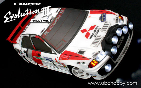 01スーパーボディ ：ミツビシ・ランサーエボリューションIIl(ラリーVer