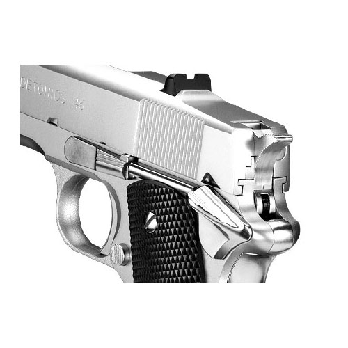 デトニクス.45 コンバットマスター ステンレスモデル / ガスブロー