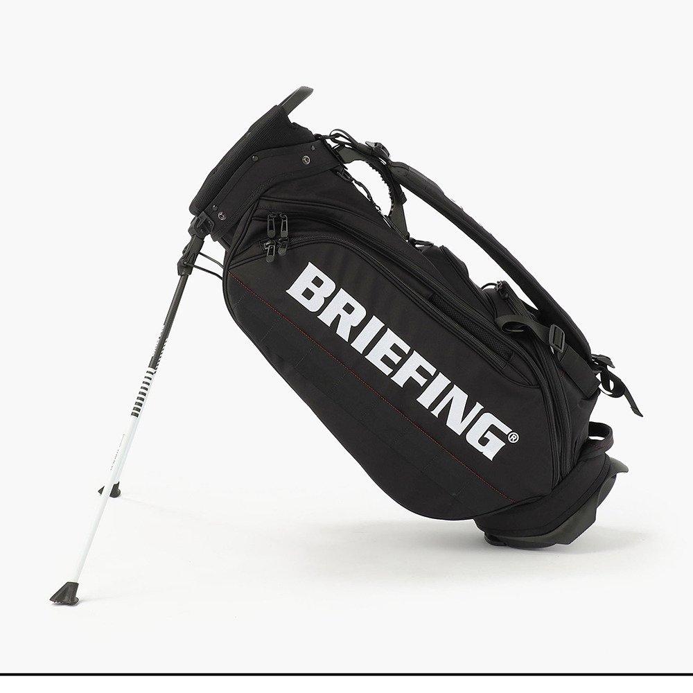 ブリーフィング社製TOYOTAロゴ キャディバッグ 黒/白 ブリーフィング