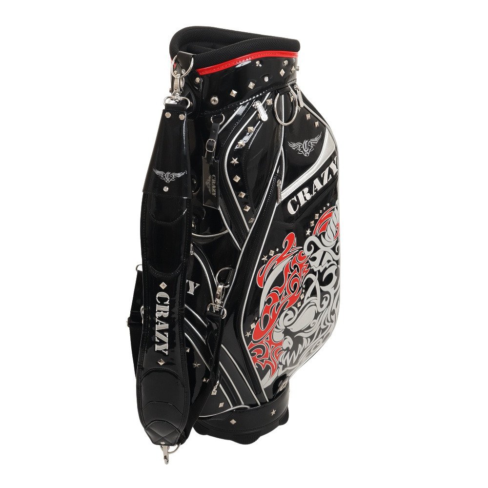クレイジー（CLAZY）（メンズ）ゴルフ キャディバッグ カート式 9型 5