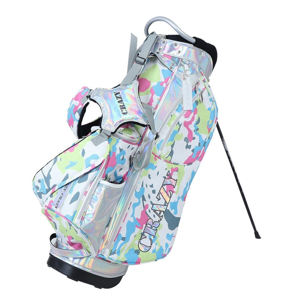 クレイジー（CLAZY）（メンズ）ゴルフ キャディバッグ スタンド式 9型