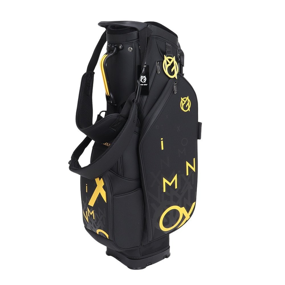 LEXIM キャディバッグ ブラック・ゴールド スタンド付き❗️ LEXIM