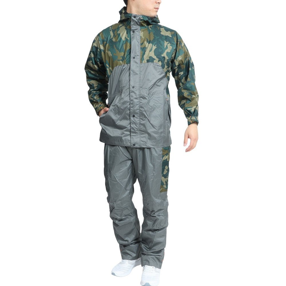 マック（Makku）（メンズ）レインウェア 上下セット 雨具 防水 透湿