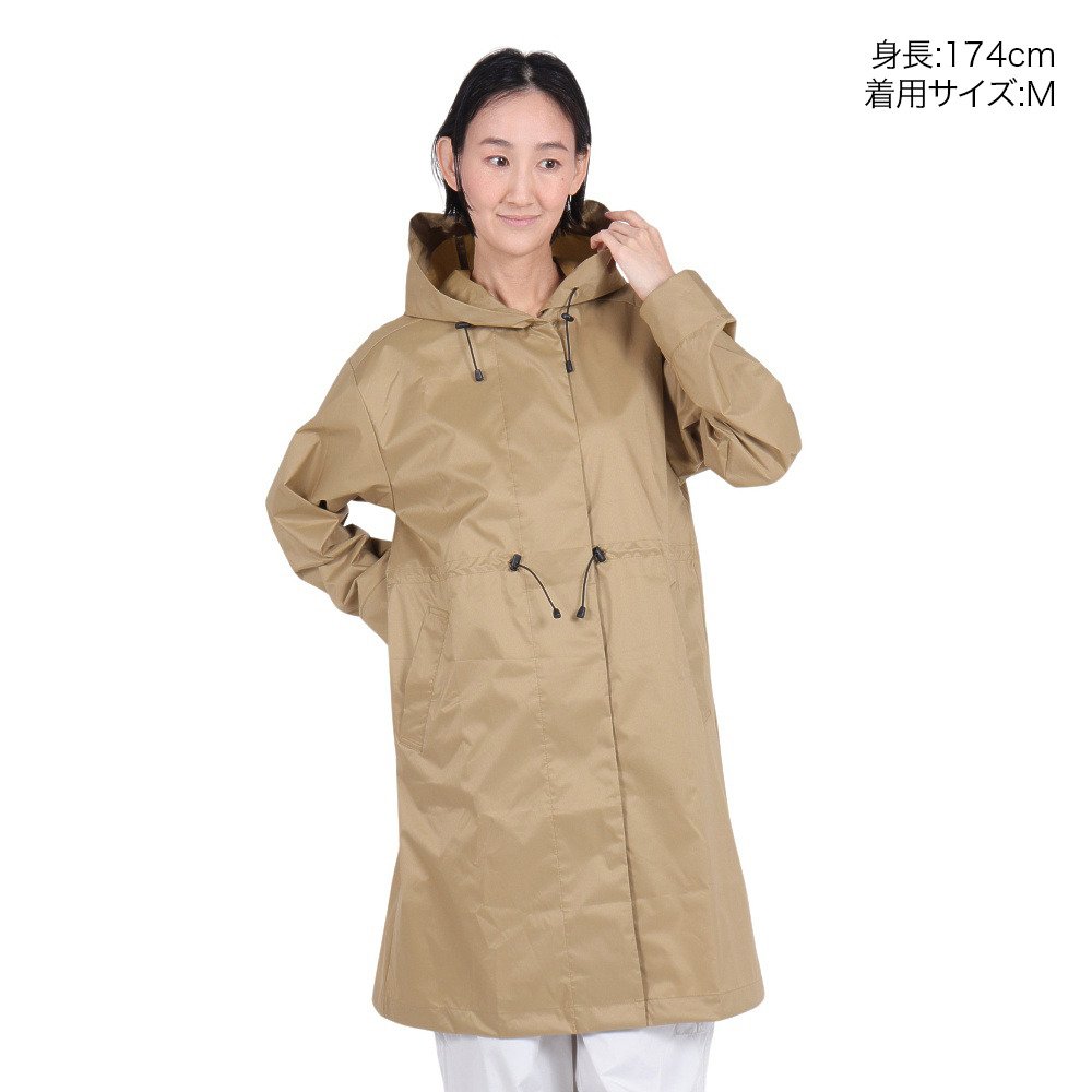 ミズノ（MIZUNO）（レディース）レインコート 雨具 はっ水 防水透湿
