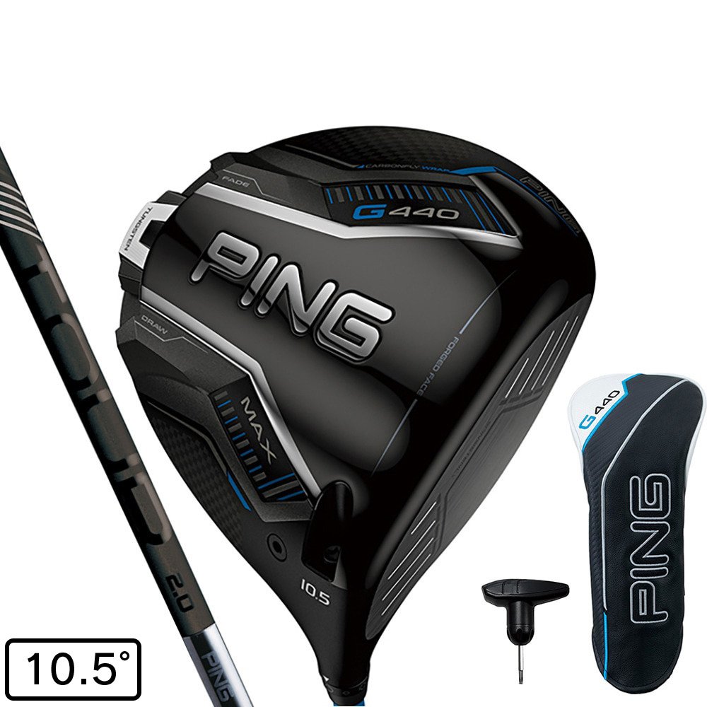 ピン（PING）（メンズ）G440 MAX ドライバー(1W ロフト10.5度)PING