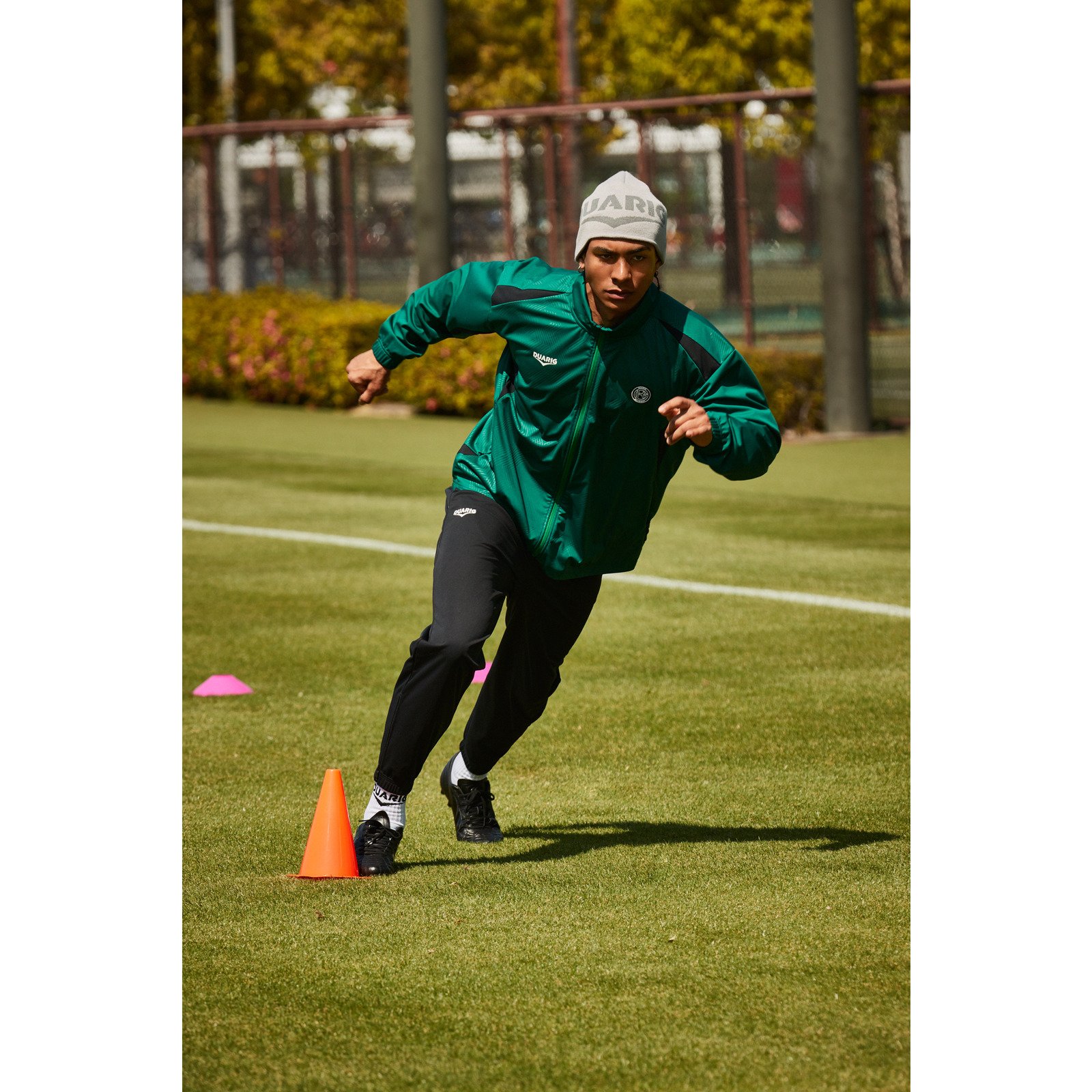 デュアリグ（DUARIG）（メンズ）サッカーウェア ウインドクロス ロング