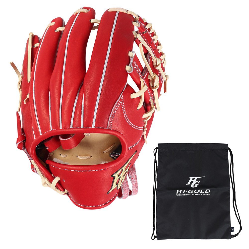 ハイゴールド（Hi-Gold）（メンズ）硬式用グラブ 内野手用 野球