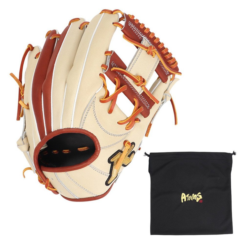 アトムズ（ATOMS）（メンズ）軟式用グラブ 内野手 野球グローブ 一般