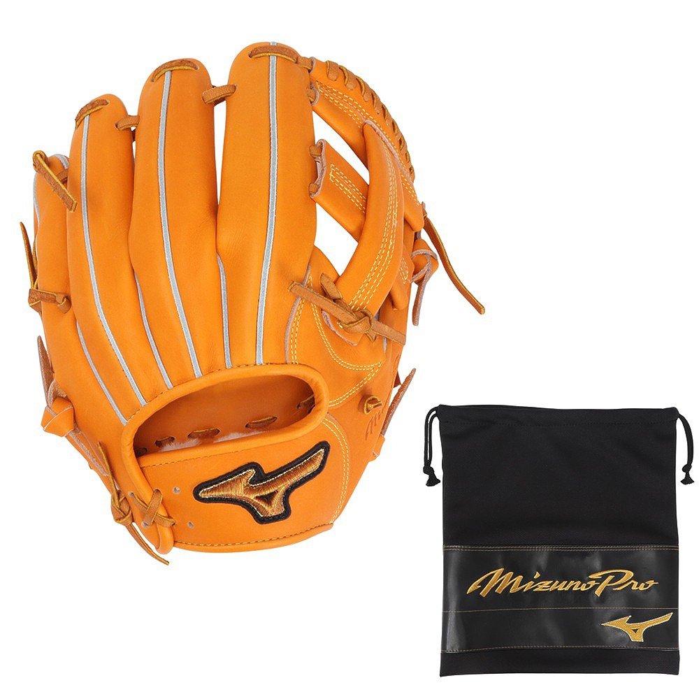 内野手用軟式グラブ オレンジ - 【公式】 スーパースポーツゼビオ