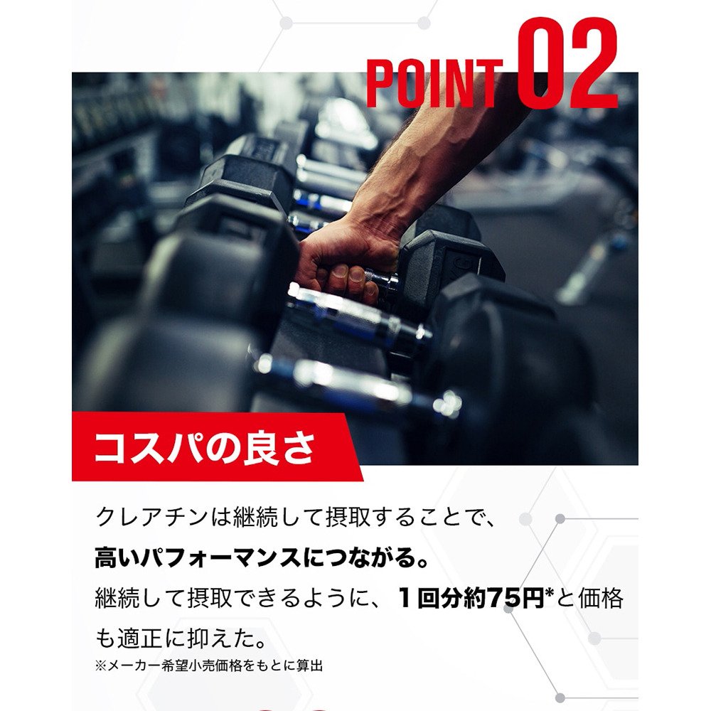 ディーエヌエス（DNS）（メンズ、レディース）IC23 クレアチン 200g