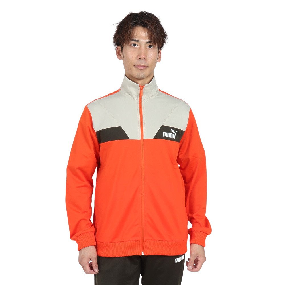 プーマ（PUMA）（メンズ）パワー ポリ スーツ 上下セット 684188 18 RED