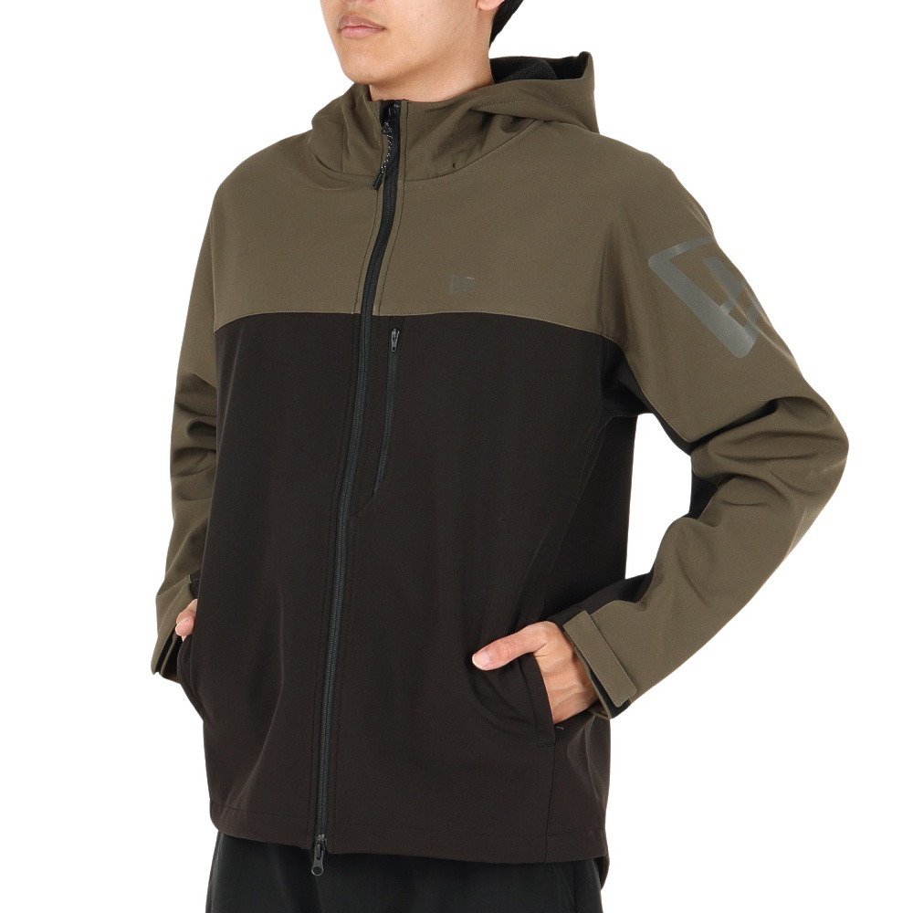 ニューエラ（NEW ERA）（メンズ、レディース）シェルジャケット