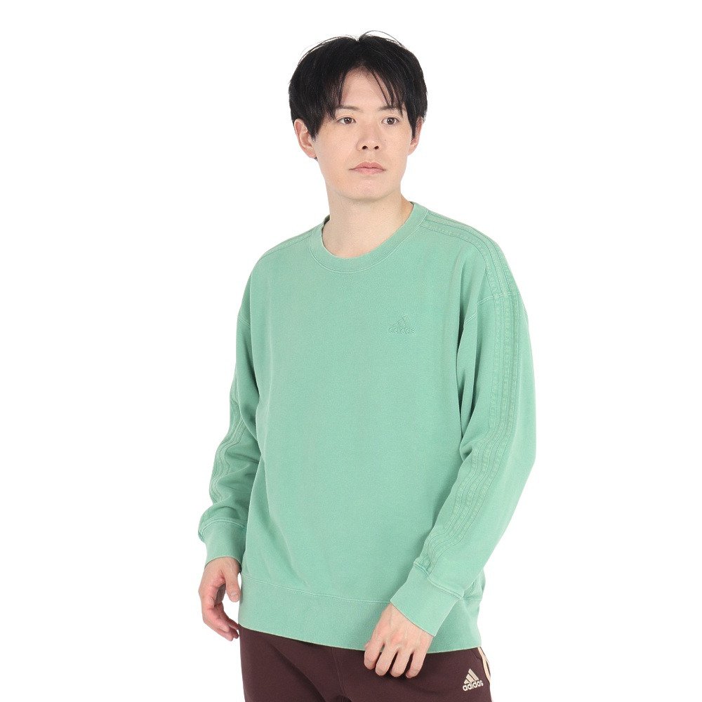 アディダス（adidas）（メンズ）WASH クルースウェット KSA10-JP4608