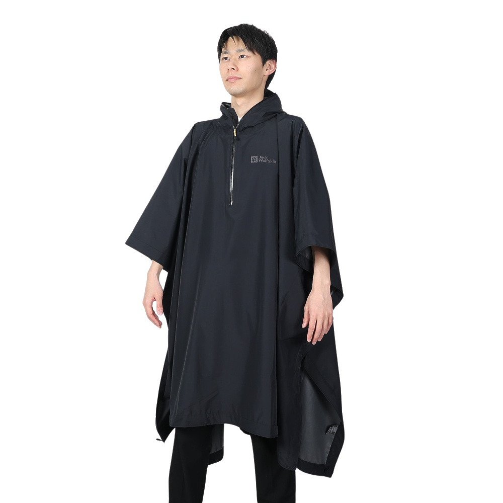 ジャックウルフスキン（JackWolfskin）（メンズ）レインコート レイン