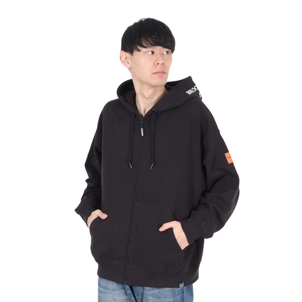 ヤックパック（YAK PAK）（メンズ、レディース）ジップ 長袖 パーカ