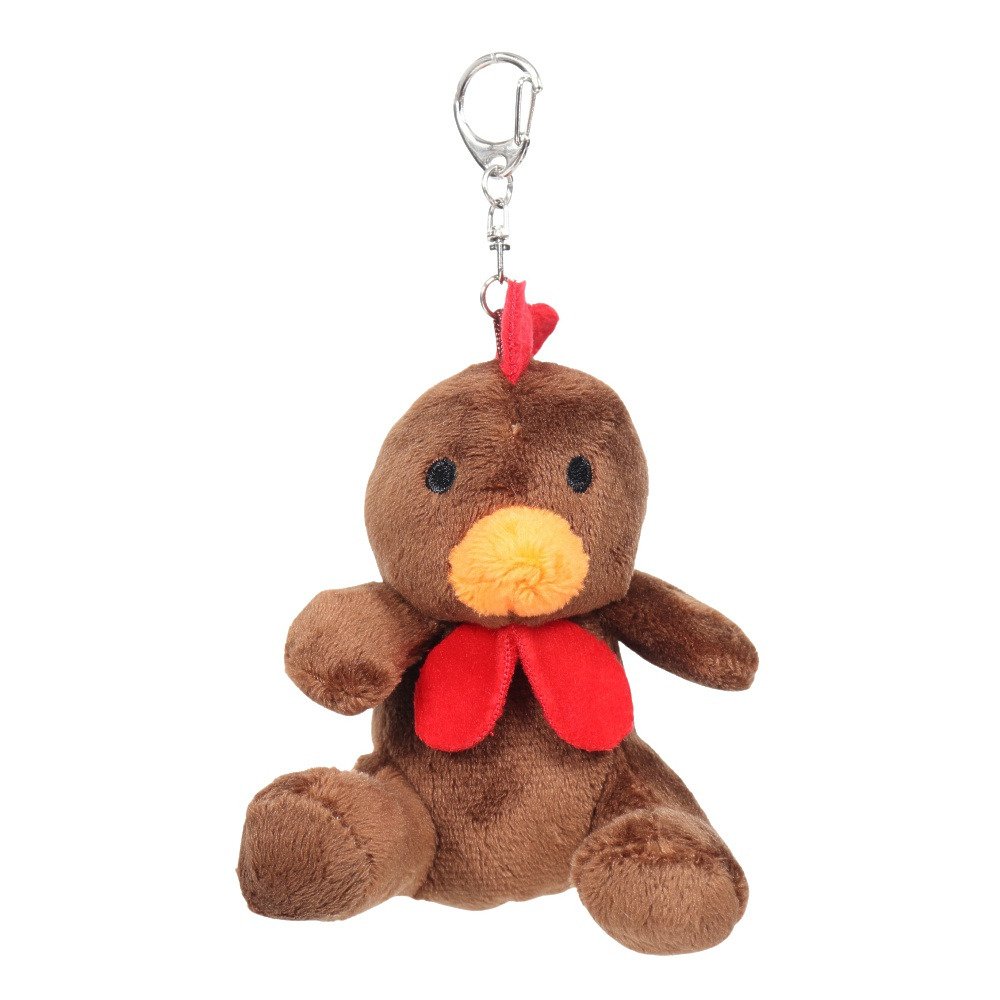 ピーバイキュー（p×q）（キッズ）マスコットキーホルダー にわとりさん