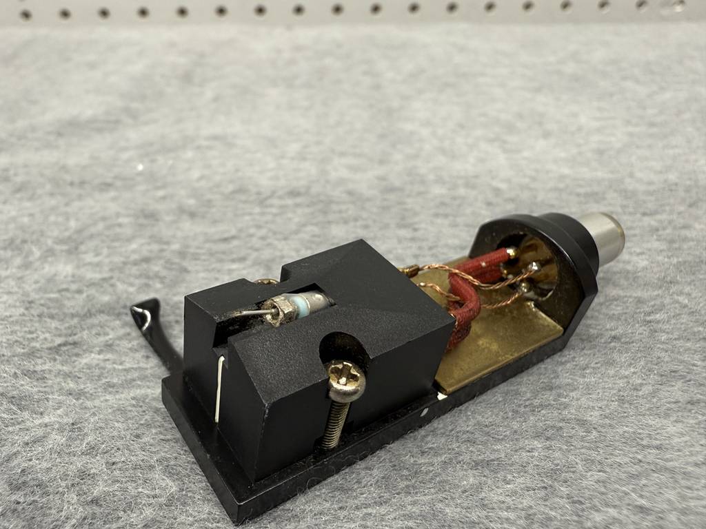 デノン MCカートリッジ DL-103 カンチレバー修復品 ヘッドシェルセット