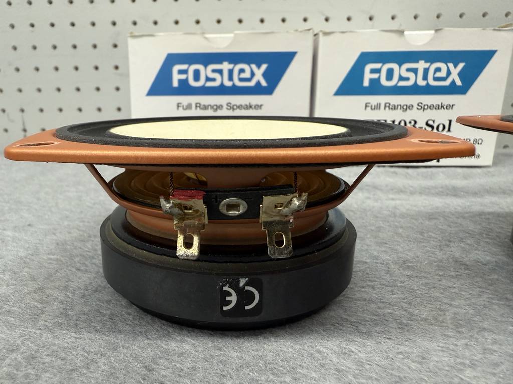 FOSTEX FE103-Sol 8Ω 10cm フルレンジスピーカー | SwingAudio Shop