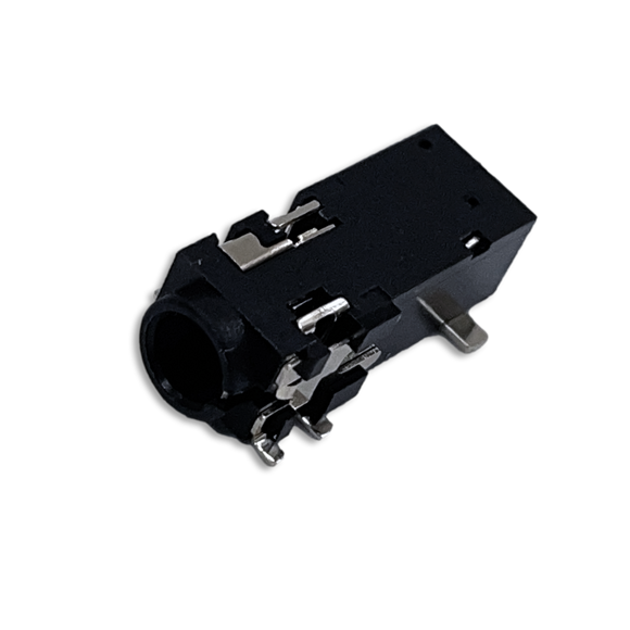 3.5MM SMT Jack,Stereo, tip closed and ring open circuit, on tape