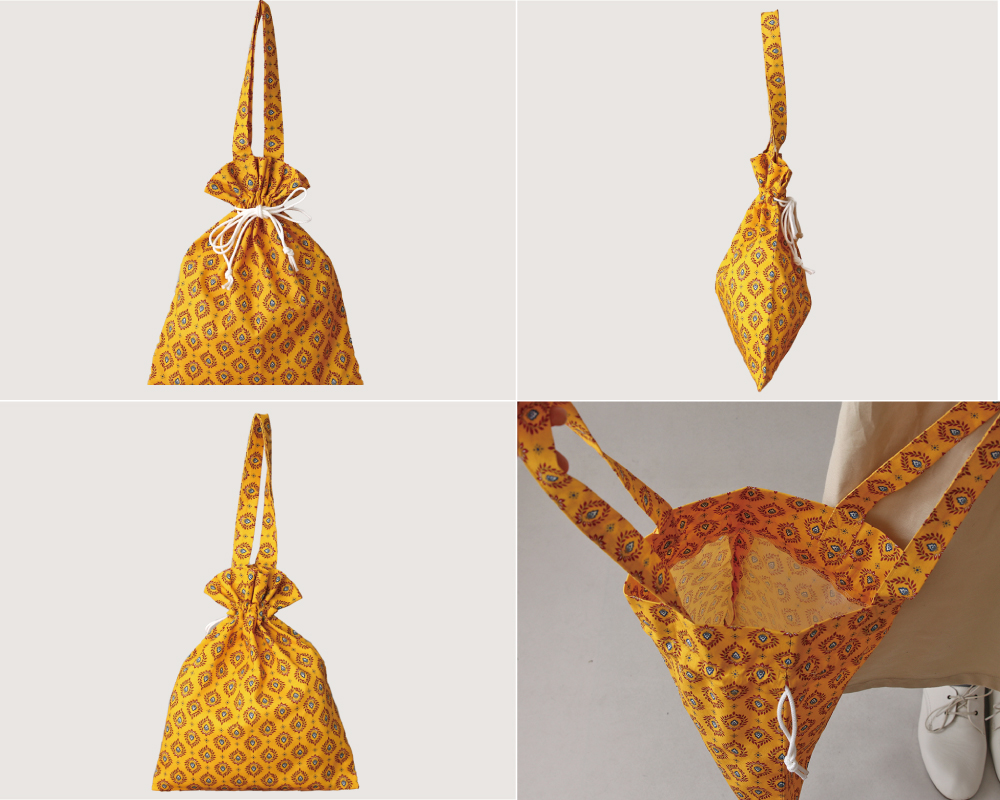 寸法図【NO.3187】巾着バッグ [M便 0/1]の通販 | SWANY Online Shop