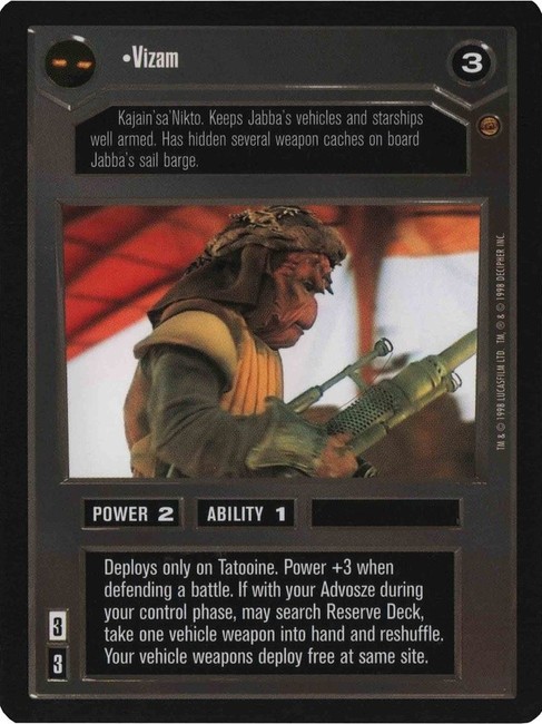 Star Wars CCG Vizam