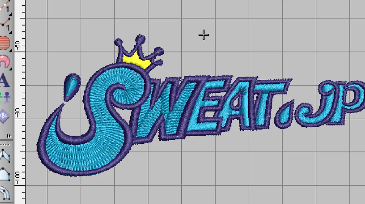 刺繍データの作成に密着｜オリジナルのTシャツやスウェット