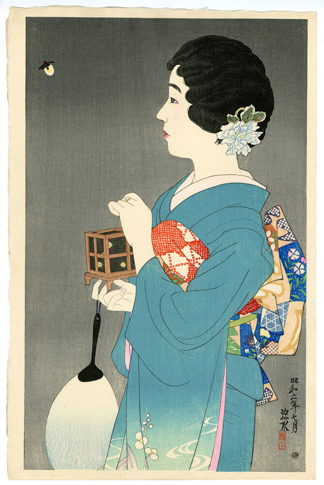 13 伊東深水（いとう・しんすい） | 店主 田中千秋の美人画コラム