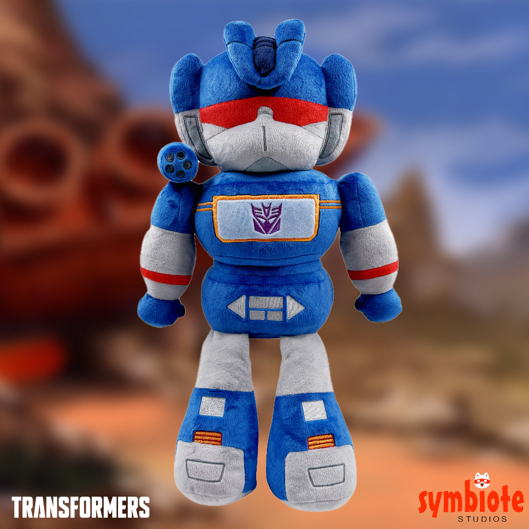 Transformers Soundwave Plush – Official Collectible Toy – Symbiote