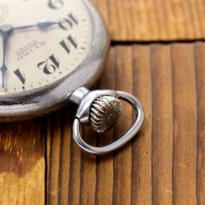 昭和35年の19セイコー鉄道時計/15石/秒針止め機能/絶版時計