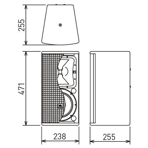 JBL AC18/95 2-Wayフルレンジ・スピーカー - 業務用撮影・映像・音響