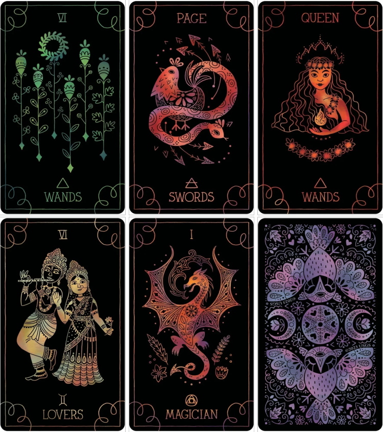 タロットカード FOLKLORE TAROT フォークロア タロット 【Prosperity
