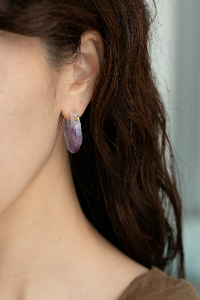 MONAKAjewellery Super seven quartz Rock pierce モナカジュエリー