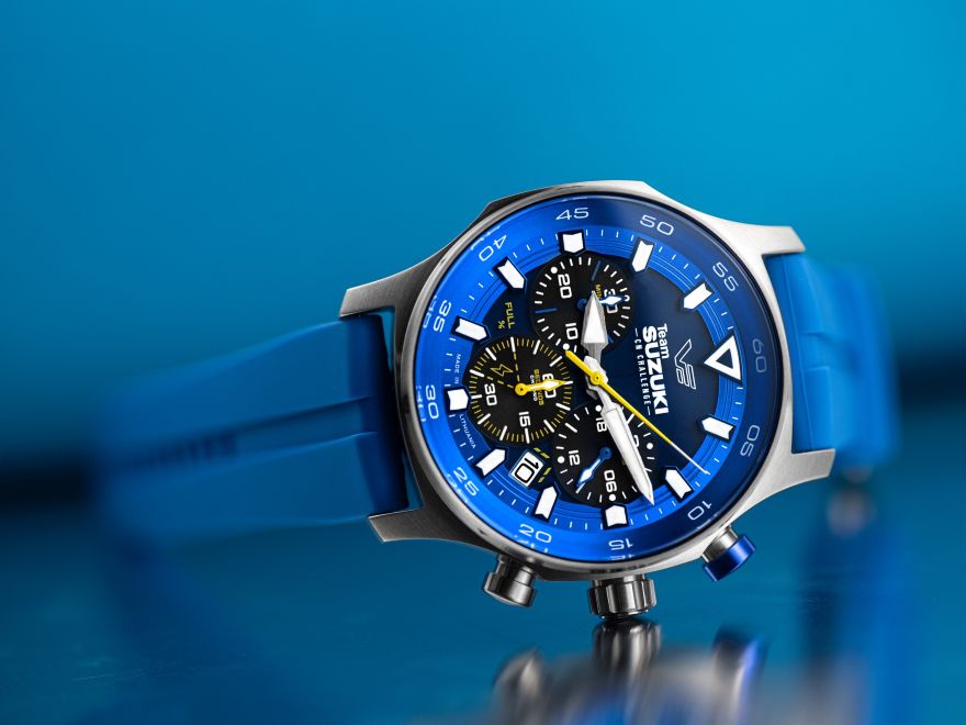 セイコーエプソン製ムーヴメント搭載【SUZUKIのレースマシン、“GSX-R