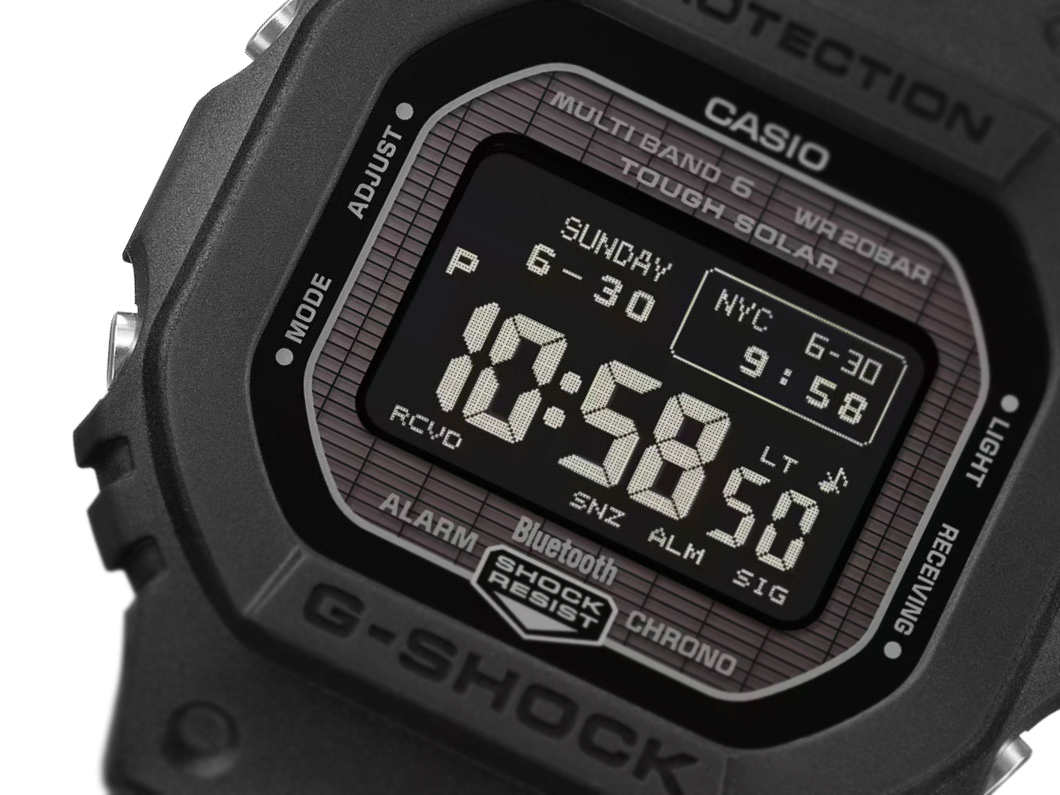 人気のブラックカラーなど全2種【カシオ“G-SHOCK”新作GW-BX5600】高