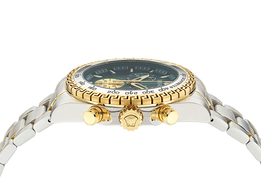 ヴェルサーチェ”最新作】グレカ模様をタキメーターの外側に刻印した