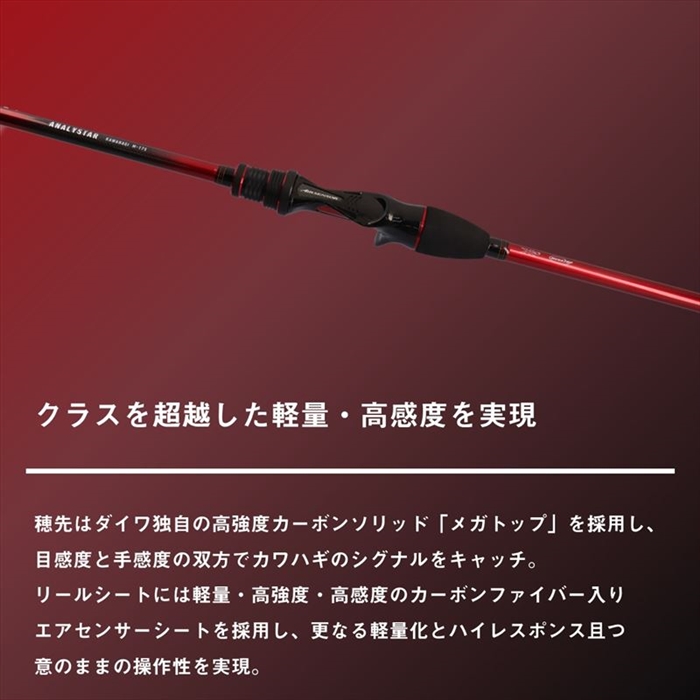 ダイワ アナリスター カワハギ M-175・K 24年モデル - 釣具のポイント