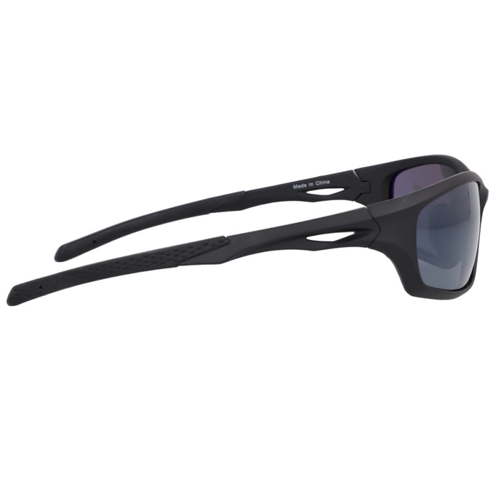 XOOX 偏光サングラス スクエアI型 グレー/ライトシルバーミラーレンズ