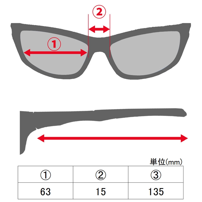 XOOX 偏光サングラス スクエアI型 グレー/ライトシルバーミラーレンズ