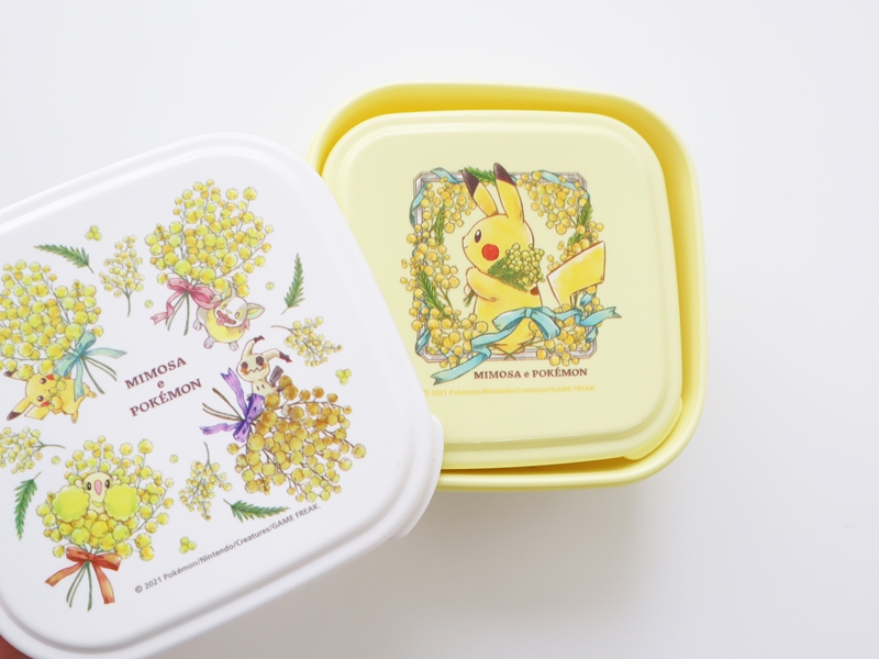 大人っぽい雰囲気なミモザの花束とピカチュウが主役の「モレスキン」の