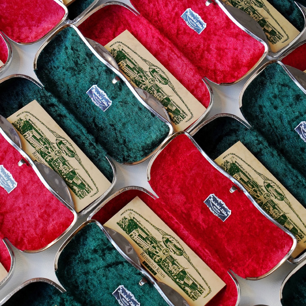 メガネケースの最高級ブランドREINHOLD KÜHN ラインホルト キューン