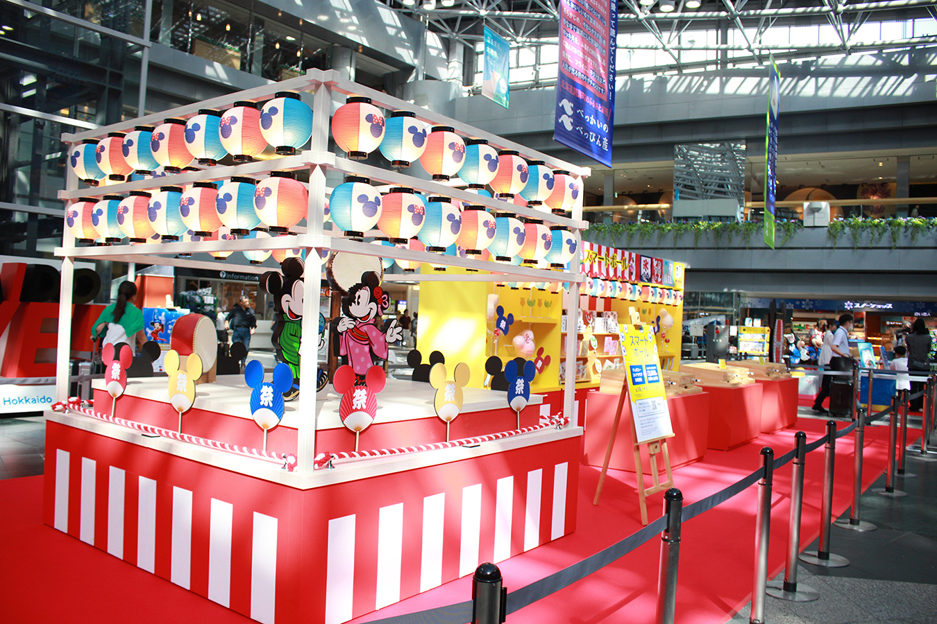 新千歳空港で開催中！！「ディズニーフラッグシップ東京ジャパンツアー