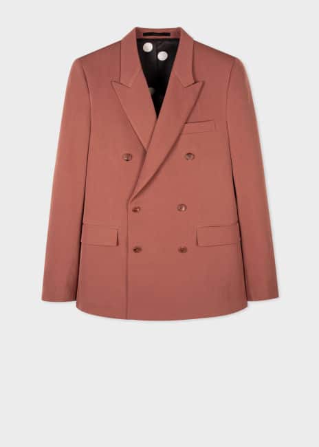 Paul Smith 薄いピンク ダブルブレスト コート Paul Smith 薄いピンク