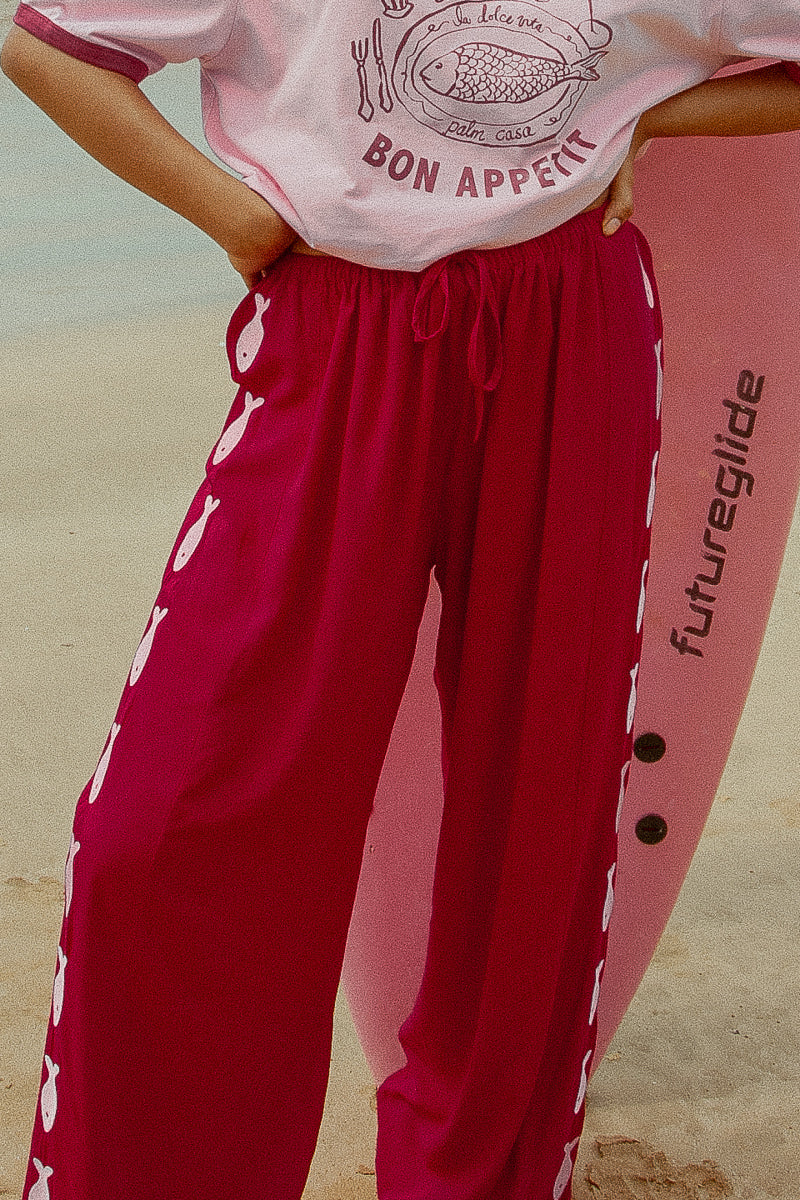 ボトムス SARDINE STRIPES RESORT PANTS 2-3y SARDINE STRIPES RESORT