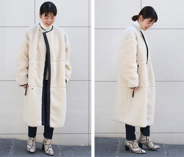 2025年最新版】身長別にサイズ比較！HYKE(ハイク)の名品ボアコート