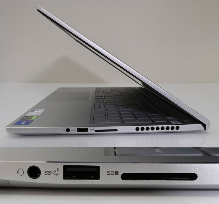 DELL Inspiron 15 Plus レビュー GeForce RTX 3050 Ti 搭載ノート