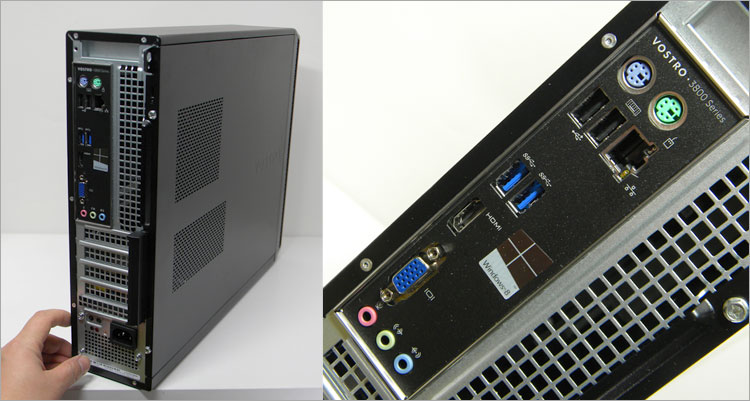 DELL Vostro 3800 レビュー！幅約10センチのスリムタワー