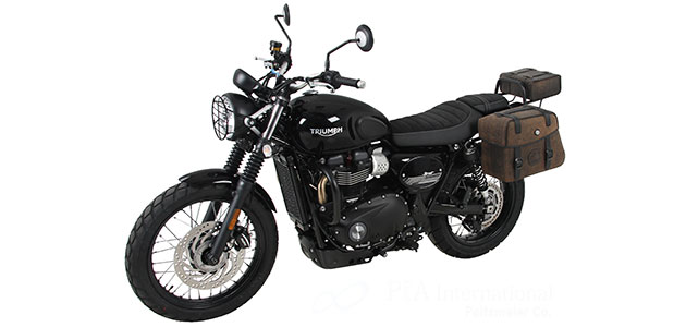 トライアンフ ボンネビル、スクランブラーなどにライトストーンガード