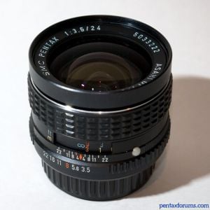 SMC Pentax 24mm F3.5 Reviews - K Prime Lenses - Pentax Lens