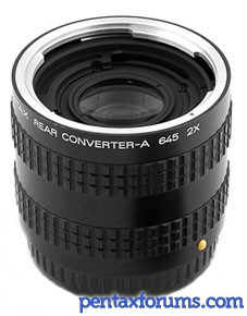 Rear Converter-A 645 2X Reviews - Pentax 645 Teleconverters and